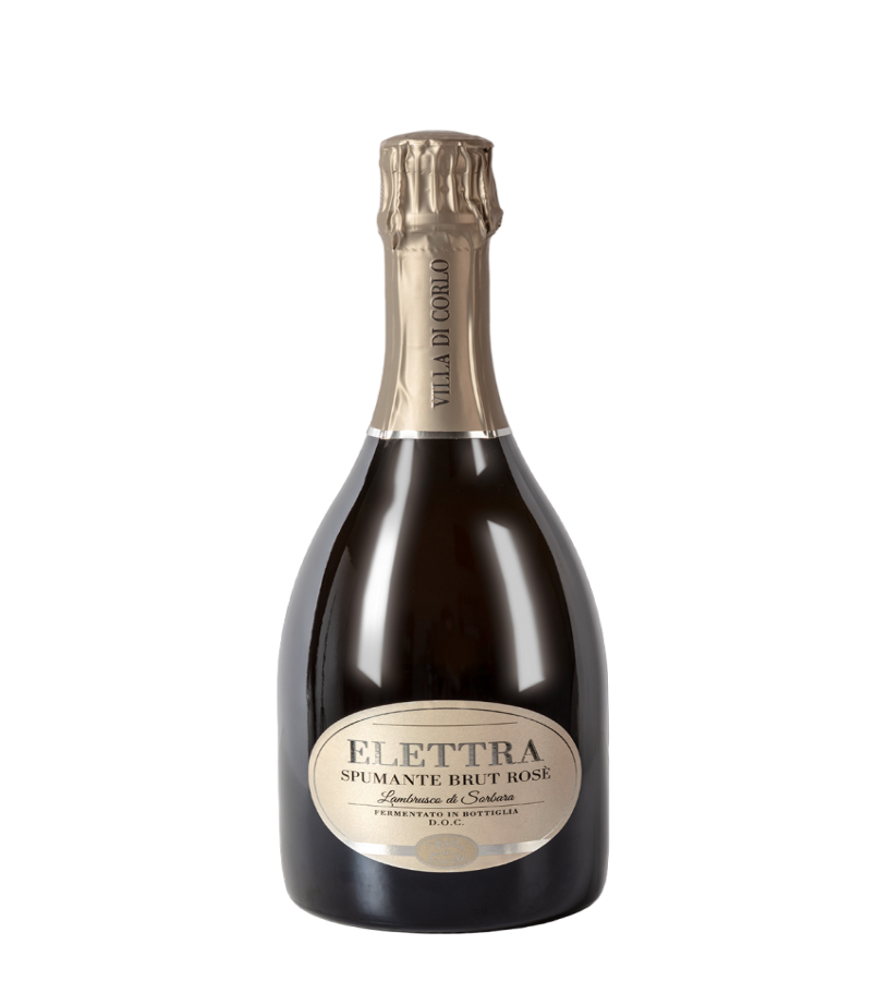 ELETTRA Spumante Brut Rose' Metodo Classico  Villa Di Corlo